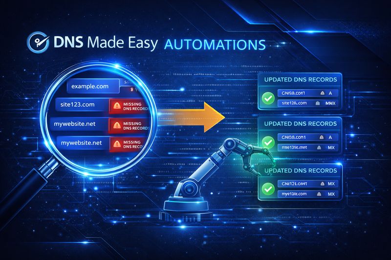 DNS Made Easy Automations - Python automation for DMARC records